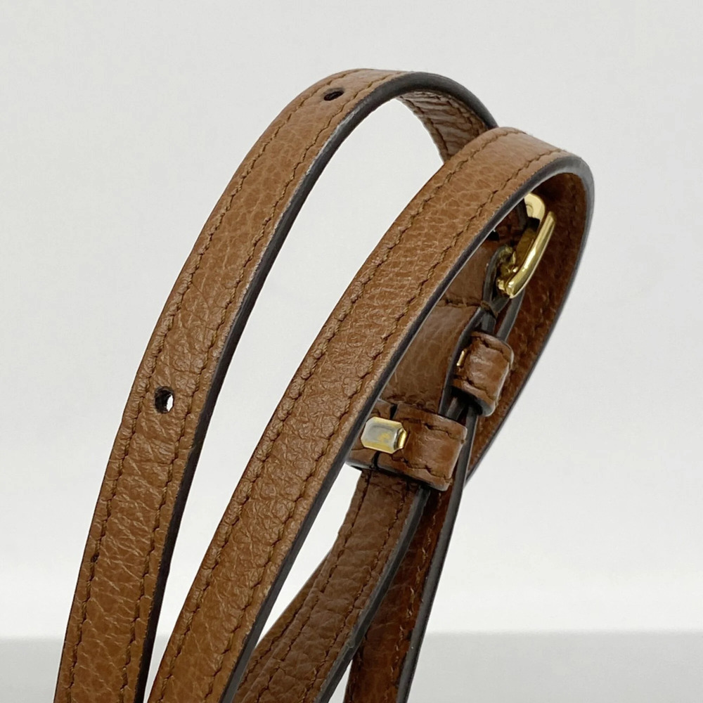 GUCCI Authentic Brown Horsebit Shoulder Bag - Picture 9 of 10